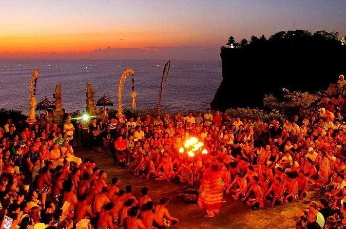 Admission Tickets for Kecak Dance & Uluwatu Temple Sunset - Sunset is beautiful, but expect a busy setting