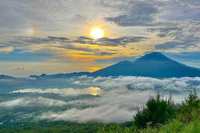 All inclusive Mount Batur Trekking with Hot Spring tour - Reaching the 1,717-meter sunrise point