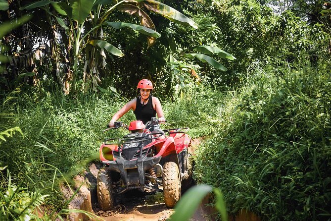 Amazing Kuber ATV Quad Bike Experience in Bali and Tunnel - Getting ready for a 250cc automatic ATV