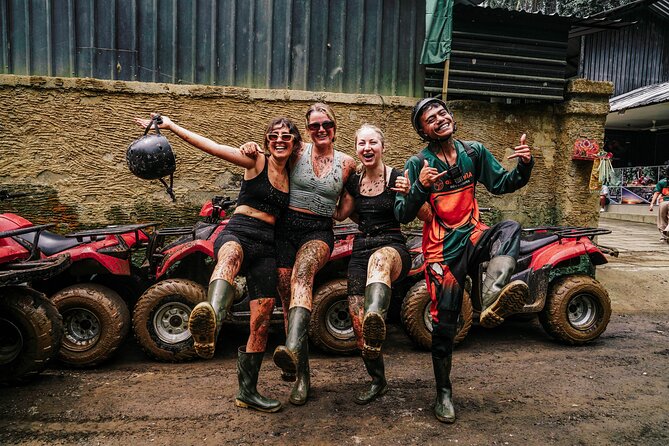 ATV Quad Bike Bali with Waterfall Gorilla Cave and Lunch - The ATV route: a real workout, not a scenic drive