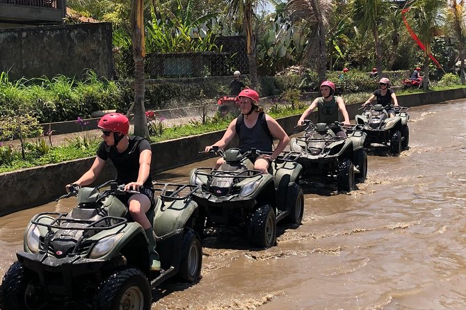ATV Quad Bike Through Tunnel and Waterfall in Bali - Through rice fields, villages, and jungle