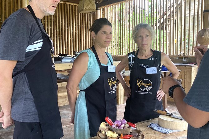 authentic Balinese organic cooking class in Ubud - A farm visit before the cooking starts