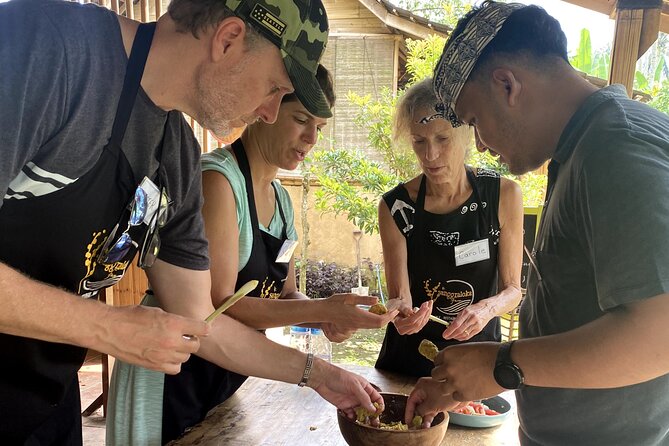 authentic Balinese organic cooking class in Ubud - Preparing six Balinese dishes from fresh ingredients