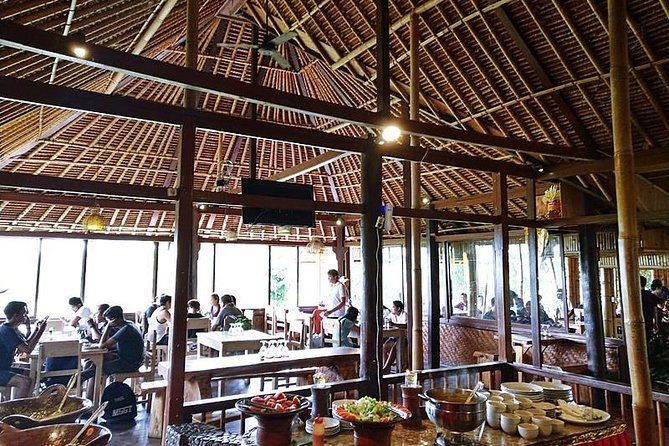 Ayung River Half-Day White Water Rafting Bali in Ubud - The finish point, shower, and included lunch