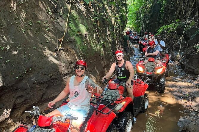 Bali ATV Bike Cave and waterfall with hotel Pick Up And Lunch - Key points before you book