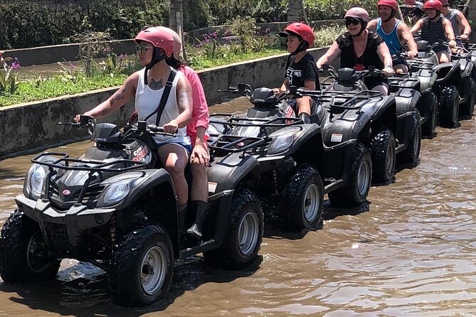 Bali ATV Quad Bike Through Tunnel, Waterfall, White Water Rafting - The steep stairs are the real rafting challenge