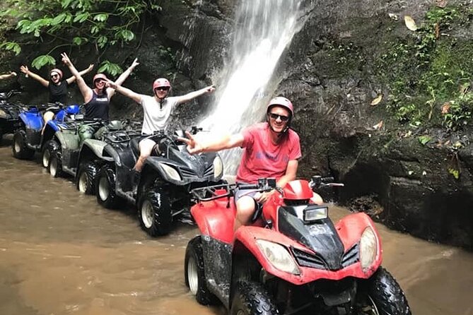 Bali ATV Quad Bike Through Tunnel, Waterfall, White Water Rafting - Food, showers, lockers, and the useful practical extras