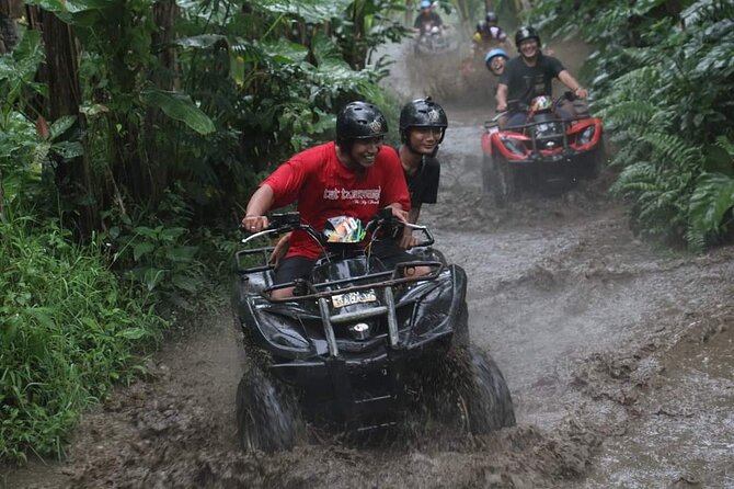 Bali ATV Quadbike Through Gorilla Face Cave - Passing through Gorilla Face Cave