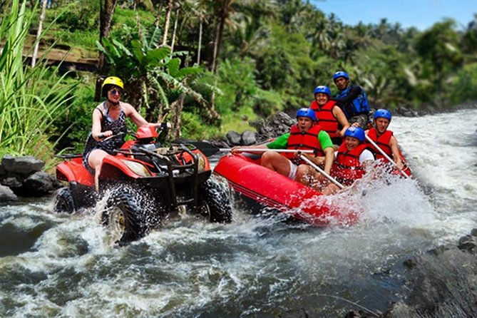 Bali ATV Ride and White Water Rafting - Solo or tandem quad riding