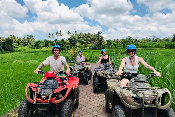 Bali ATV Ride waterfall jungle and rice fild track ubud - What the guide adds to the ride