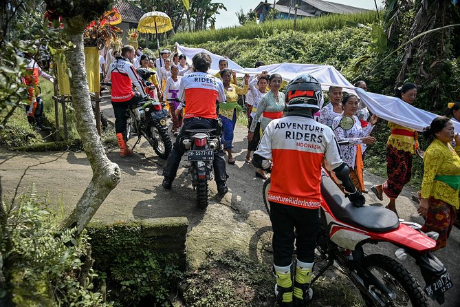 Bali Dirt Bike Adventure - Tegalalang rice terraces set the tone