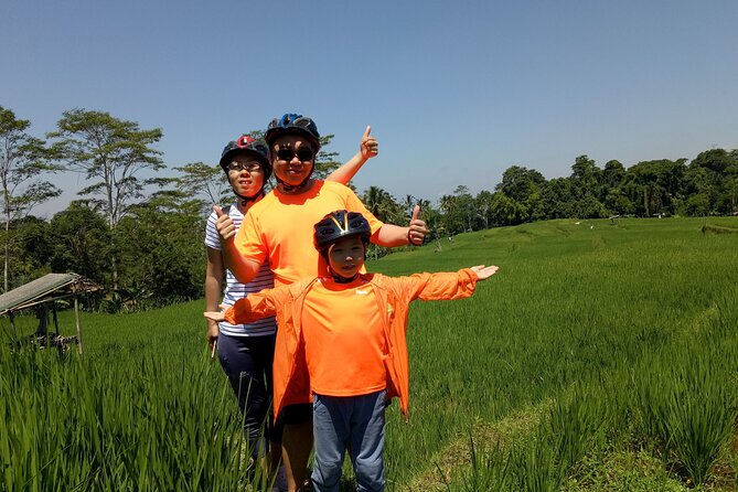 Bali Downhill Natural Cycling Tour & visit Volcano - Mount Batur and the crater lake view