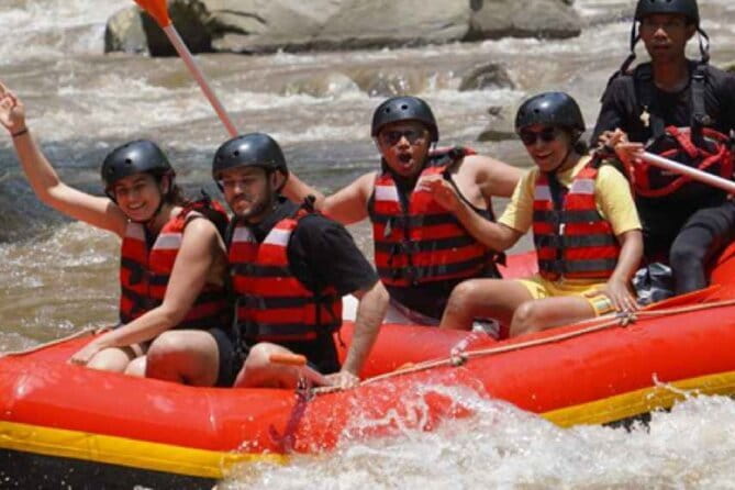 Bali Exciting Thriling Adventure: River Rafting, ATV Ride, Swing - Starting at Kedewatan on the Ayung River