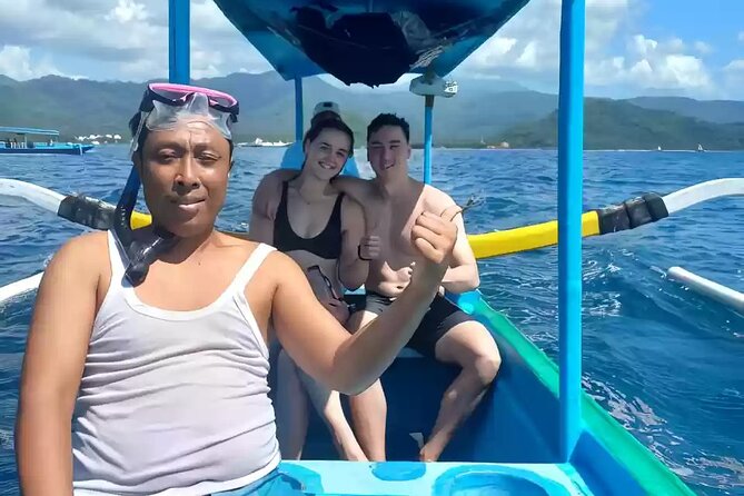 Bali: Fishing Charter Private Boat - Boarding the boat near the Indian Ocean islands