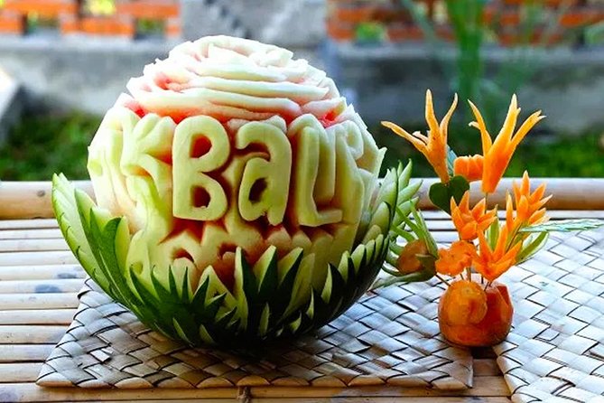 Bali Fruit Carving Class - The first lesson: patience, tools, and basic cuts