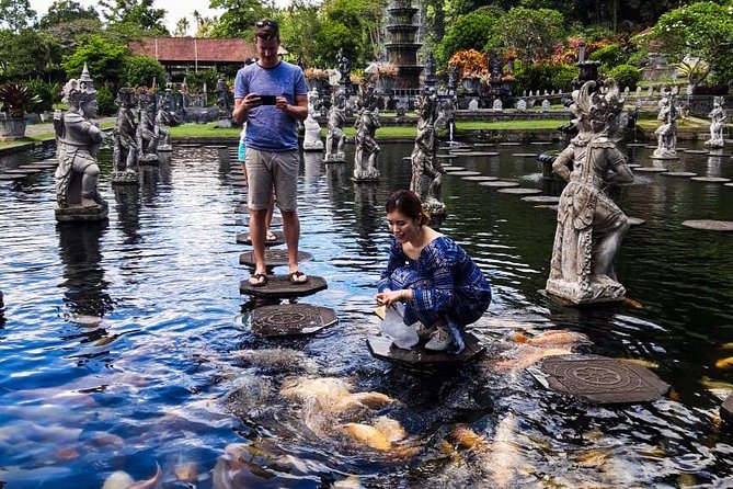 Bali Instagram Tour: Gate of Heaven, Swing and Waterfall Day Tour - Tirta Gangga adds calm after the temple queue