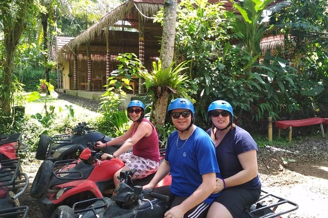 Bali Jungle ATV Quad Bike - Following the 8 km route through Bali countryside
