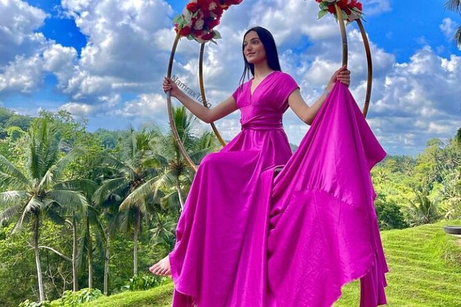 Bali Jungle Swing Experience Full Activity - The four nests and photo props