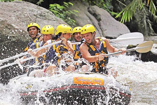 Bali Mason Adventure White Water Rafting - The climb back up is part of the deal