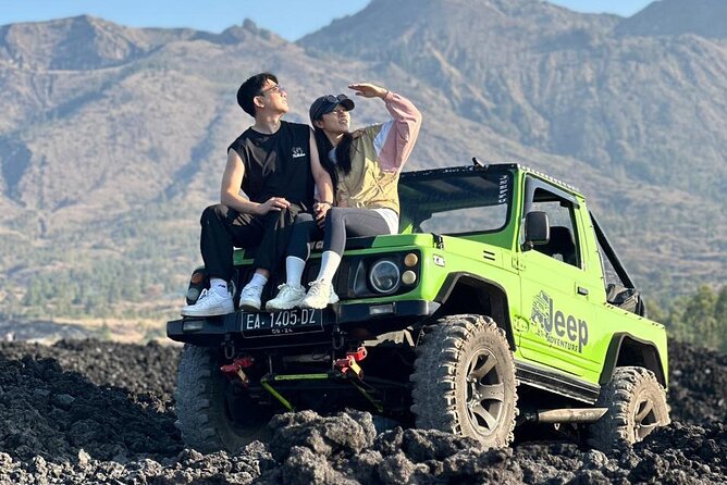 Bali Mount Batur Jeep Sunrise and Black Lava Jeep Tour - Mount Batur before sunrise