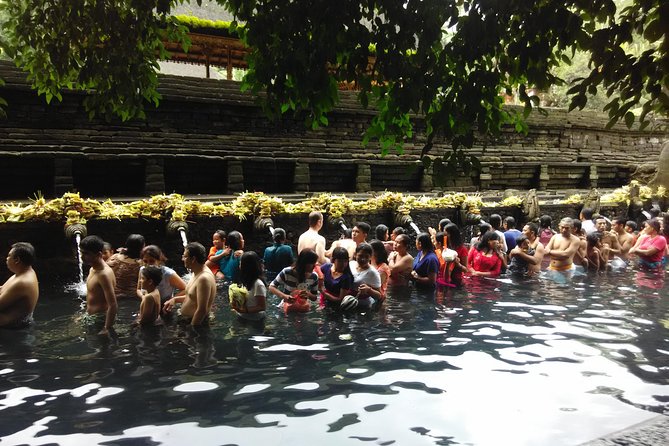 Bali Purification Ritual - Prayer, offerings, and asking permission