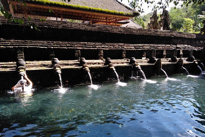 Bali Purification Ritual - Entering the holy springs for 60 to 90 minutes