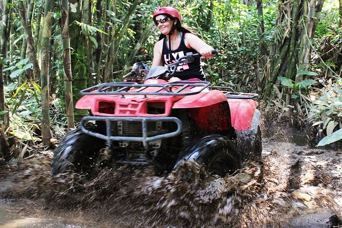Bali Quad Bike Adventure 250cc - Single Quad ATV - Starting with pickup at 8:30 am