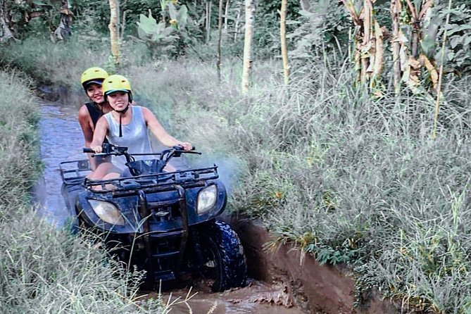Bali Quad Bike Adventure - Monkey Forest- and Waterfall - Getting ready for the ATV ride