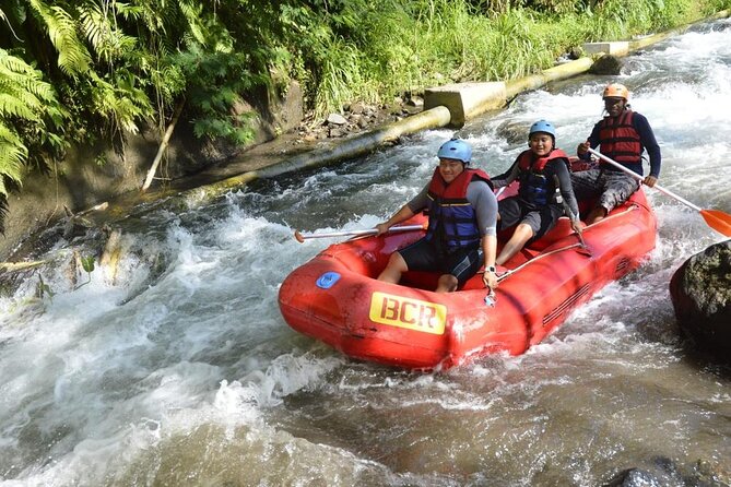 Bali Rafting - The Steep Walk to the Ayung River