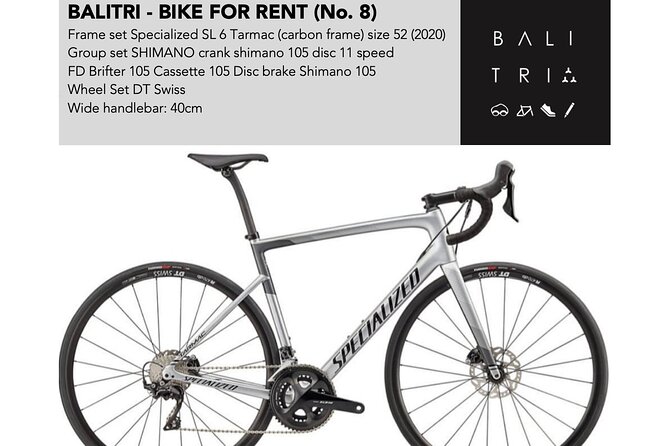 Bali road bike hire / rent - Key points to know before booking