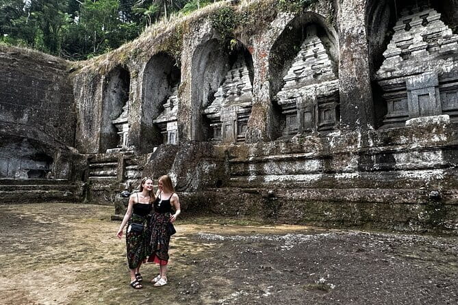 Bali Sunrise Without Hiking: Temples, Rice Terraces & Waterfall - Manuaba Waterfall, with a 500-meter walk