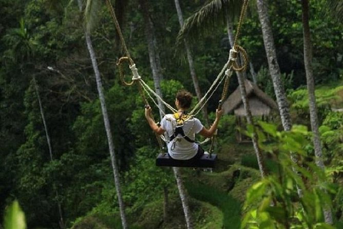 Bali Swing Heaven and White Water Rafting with All Inclusive - Swing Heaven and the photo-friendly finish