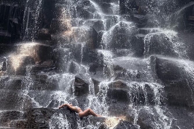 Bali Ubud Tour Monkey Forest, Waterfall, Temple & Rice Terrace - Lunch around noon, paid separately