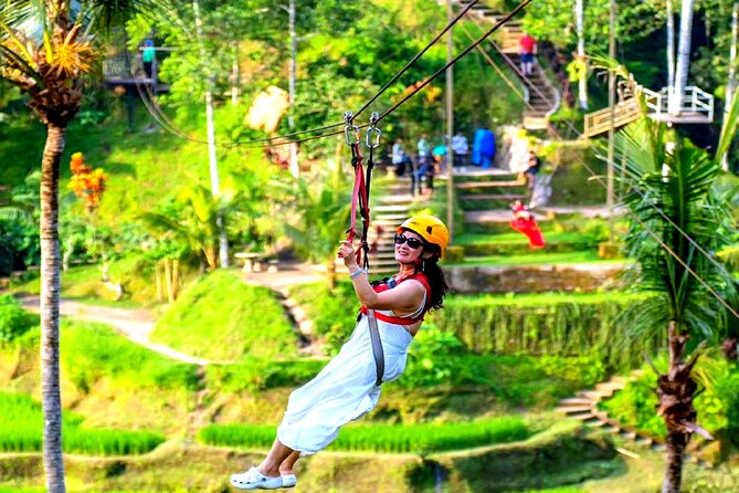 Bali Ubud Zipline Jungle Swing and Waterfall Tour - Optional coffee plantation stop