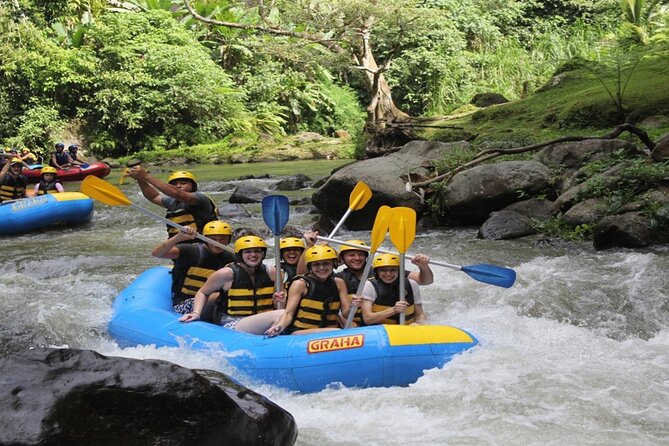 Bali White Water Rafting Adventure at Ayung River Bali - Booking details, timing, and cancellation