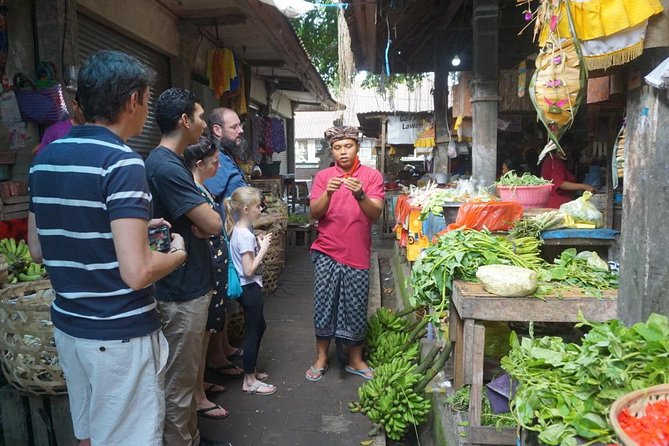 Balinese Traditional Food Cooking Class with Ubud Monkey Forest and SPA - At The Traditional Market