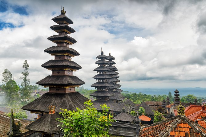 Besakih Temple Tour: the Biggest Temple in Bali - Besakih Temple below Mount Agung