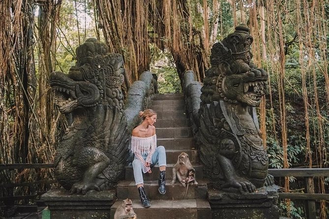 Best Day Trip in Bali - Starting among macaques at the Sacred Monkey Forest