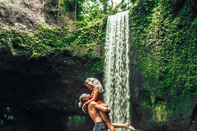 Best Of Ubud : One Day Hidden Waterfall Tour with Tempel - Tibumana Waterfall and its clear shallow pool