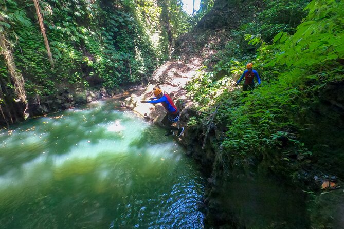 Canyoning Adventure in Sambangan Canyon - Five slides through the canyon