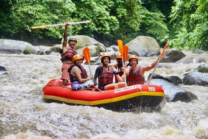Cave Tubing Adventure in Ubud - Following the shuttle to the river start