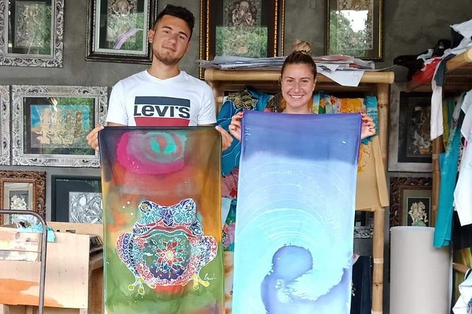 Crafting Heritage Batik Painting Workshops - Applying hot wax, the part that requires patience