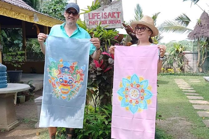 Crafting Heritage Batik Painting Workshops - Adding dye and watching the pattern take shape