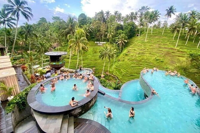 CRETYA UBUD Infinity Pool+ ATV RIDE with Gorilla Cave +lunch. - The ATV route through jungle, farms, and mud