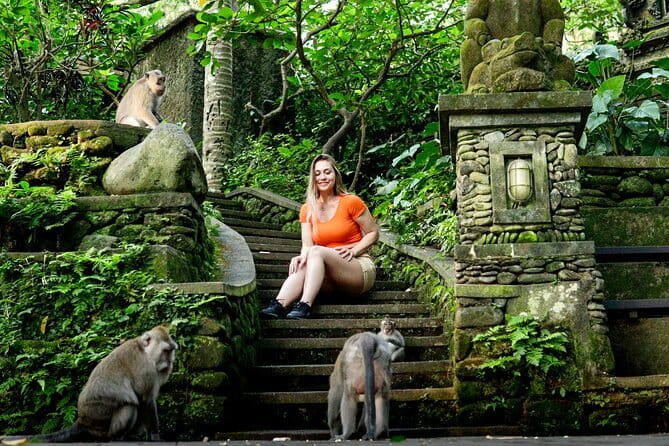 Explore Rice Fields and Hidden Villages with Ubud E-Bike Tour - Spending an hour among the Tegalalang rice terraces