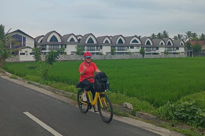 Explore Rice Fields and Hidden Villages with Ubud E-Bike Tour - A 30-minute Hindu temple visit on Jalan Pejengaji