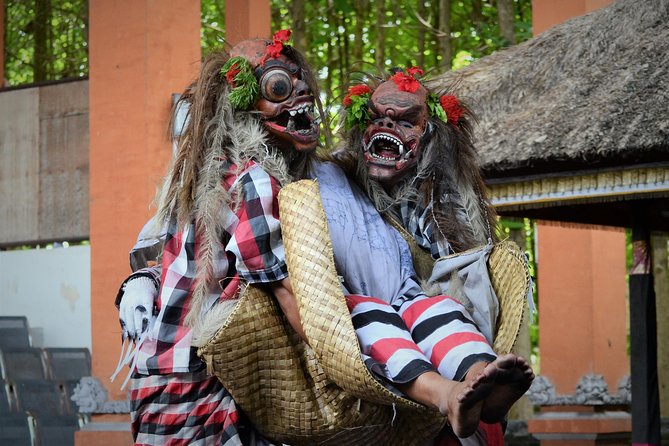 Famous Ubud villlage and Dance Tour with Rice Terrace And Waterfall Visit - Celuk, painting, and wood carving in short visits