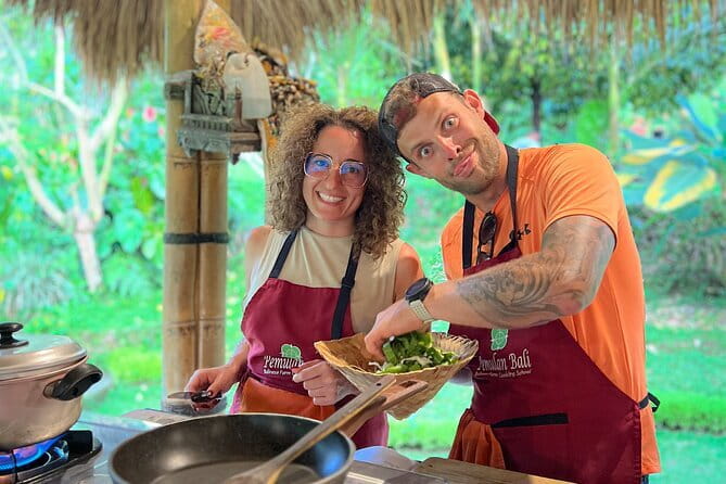 From Ubud: Authentic Cooking Class Visit Traditional Market - Celuk Village and Balinese craft