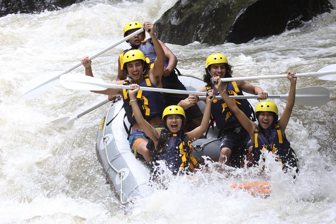Full-Day Ayung River White Water Rafting and Ubud Tour - Rafting the Ayung River for about three hours