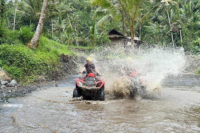 Full day Bali Adventure with Quad Bike and River Tubing - From your Ubud hotel to the activity base